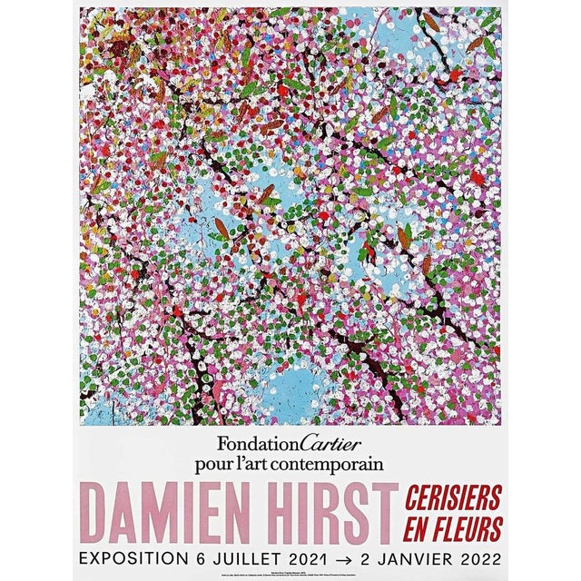 Damien Hirst, The Set of 6 Foundation Cartier Cerisiers En Fleurs Cherry, 2021 Offset lithograph 80 x 60 cm (31.5 x 23.62 in)