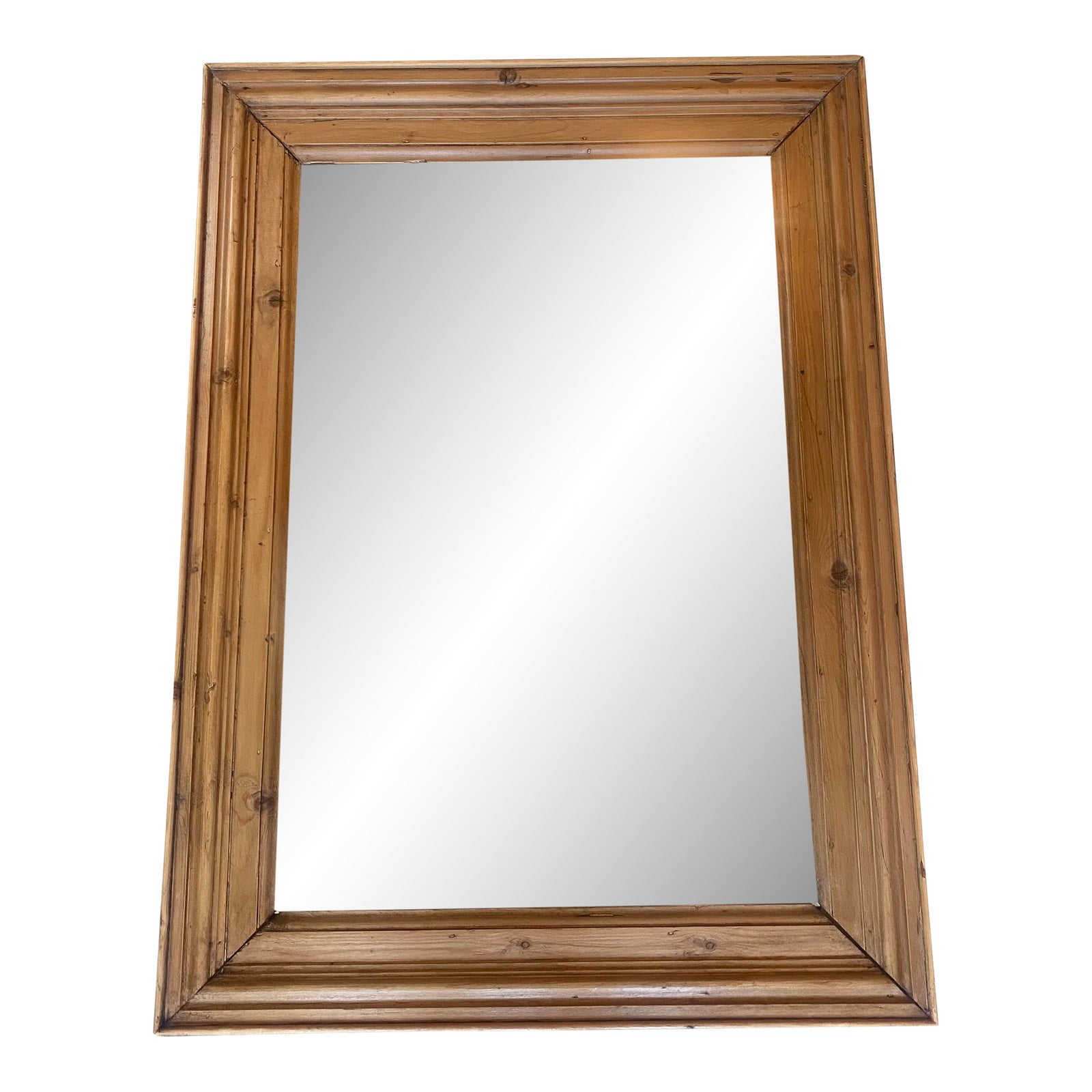 Pine Wall Mirror Chairish