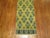 Traditional Yellow Green 20th Century Wool Handmade Turkish Konya Runner - 2'6" x 16'4" For Sale - Image 3 of 6
