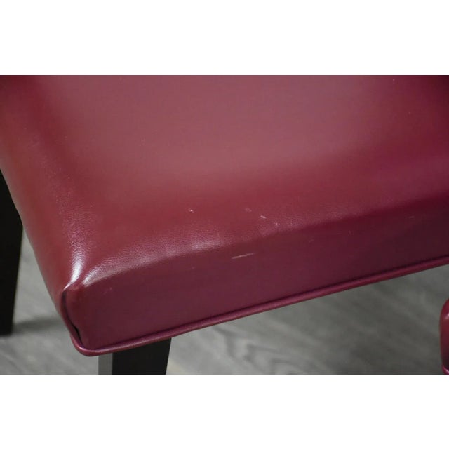 Purple 1950s Purple Dunbar Style Dining Chairs- Set of 6 For Sale - Image 8 of 11