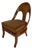 English Regency Wood Spoon Back Chair in the Style of Michael Taylor for Baker For Sale