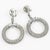 1980s Gianfranco Ferre Crystal Jeweled Clip Earrings For Sale - Image 5 of 8
