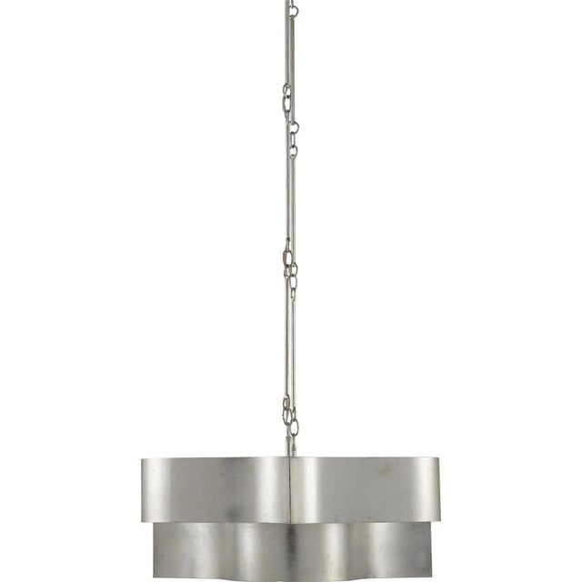 Not Yet Made - Made To Order Grand Lotus Chandelier Currey & Company Oval For Sale - Image 5 of 9