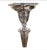 Traditional 1950s Silverplate Convertible Three-Light Candelabra- a Pair For Sale - Image 3 of 6
