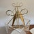 Mid-Century Modern 1950s Mid Century Gold Painted Metal Record Holder For Sale - Image 3 of 7