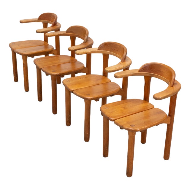 Vintage Opus Dining Chairs by Erwin Berghammer for Team 7, 1980s, Set of 4 For Sale