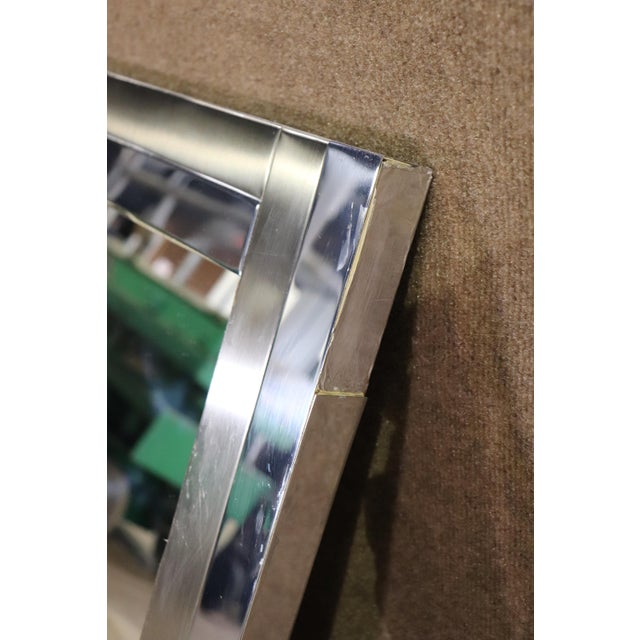Paul Evans Mid 20th Century Paul Evans Designed 'Cityscape' Mirror For Sale - Image 4 of 12