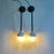 Art Deco Wall Sconces in Cast Iron with Glass and Ceramic, 1930s, Set of 2 For Sale - Image 10 of 12