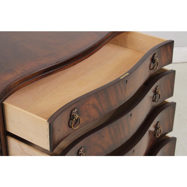 1990s Hickory Chair Co James River Mahogany Chest For Sale - Image 5 of 16