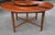 American Pine 60" Diameter Circular Dining Room Table With Lazy Susan Center, C1960s For Sale In New York - Image 6 of 13