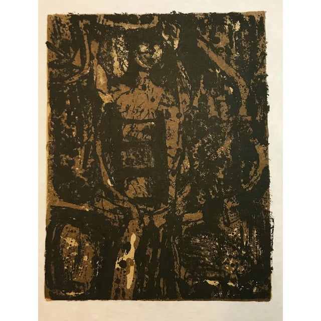 Artist: Paul Guiramand Country: France Title: Untitled 11 Medium: Original Lithograph Marks: Not signed not numbered Paper...