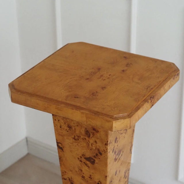 Art Deco Flower Column Plant Tables, 1940s, Set of 2 For Sale - Image 5 of 12