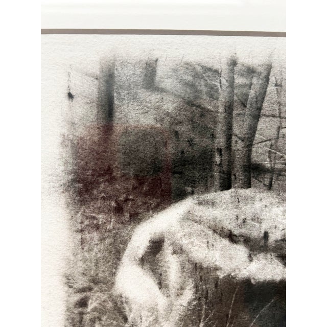 2010s Laurence Channing, Charcoal Study for “Pastoral” 2001 For Sale - Image 5 of 7