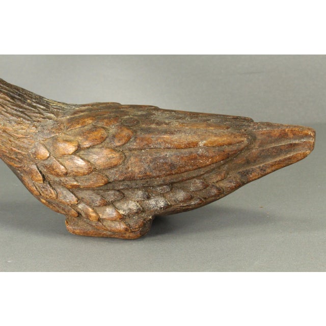 17th Century Antique Transylvania Carved Figure of a Bird - Pigeon For Sale - Image 5 of 18