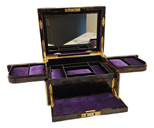 Vintage A. Klein Coromandel Jewelry Casket
