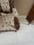 Brown Circa 1860 French Louis XIII Carved Oak Griffin & Lion Throne Armchair For Sale - Image 8 of 13