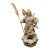 Antique Chinese Gilt Bronze Guan Yu General Statue For Sale