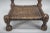 Early 20th Century Handmade Low Cedar Chair, Nuristan, 1890s For Sale - Image 4 of 14