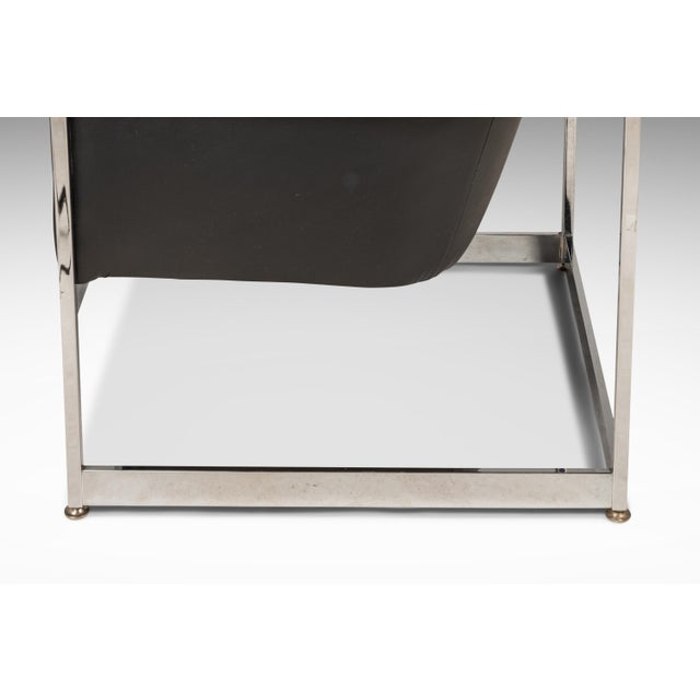 Rare Set of Two ( 2 ) Mid-Century Modern "Cube" Chairs by Milo Baughman for Thayer Coggin, Usa, C. 1960's For Sale - Image 9 of 18