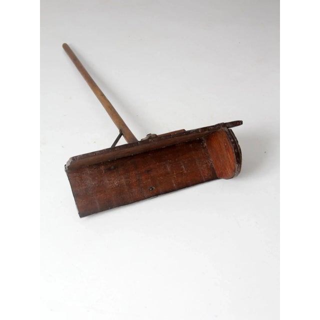 Brown Antique Primitive Farm Tool For Sale - Image 8 of 13