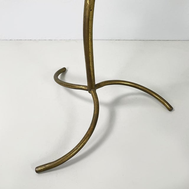 Mid-Century Italian Modern Floor Hanger or Hat Rack in Brass Rod, 1950s For Sale - Image 17 of 18