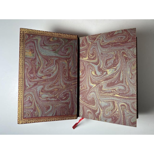 Mid 20th Century 20th C. Fine Leather Binding - Churchill's Second World War - Complete Six Volumes For Sale - Image 5 of 7