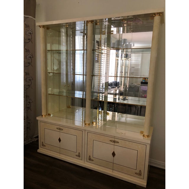 Showcase Solid Wood Magna Plus Display Cabinets | Chairish