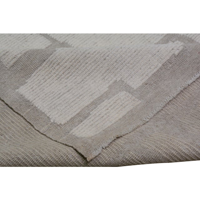 Moroccan Hand Knotted Wool Rug, 9'3"x12' For Sale - Image 4 of 6