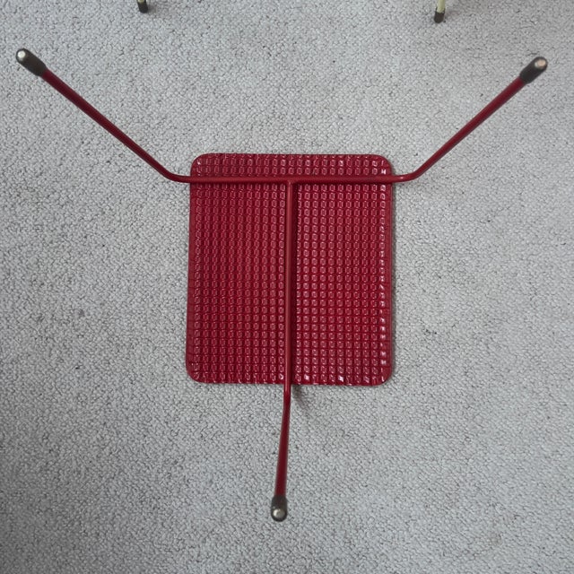 Soumba Nesting Tables by Mathieu Matégot, 1953, Set of 3 For Sale - Image 6 of 13