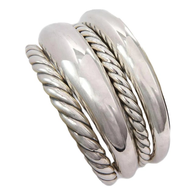 (希少)DAVID YURMAN ケーブル ブレスレットSV925/K14 David Yurman 925 585 7mm Cable Pearl Bracelet | eBay