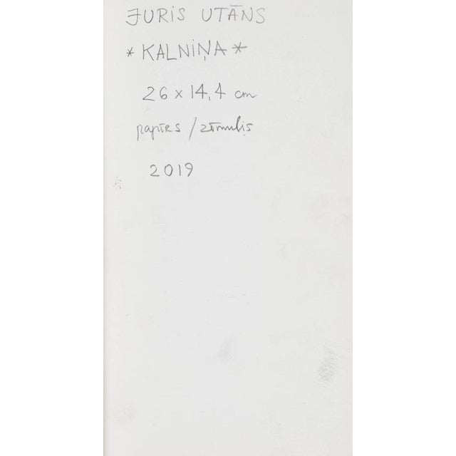 Juris Utans, Kalnina, 2019, Pencil and Paper, in Very Good conditions. Designed from 2000 I have official proof of...