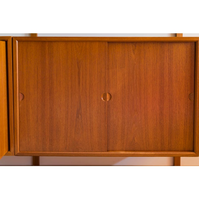 Wood Modular Wall Storage System by Poul Cadovius for Cado, 1960s For Sale - Image 7 of 18