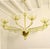 Mid-Century Modern 1980s Large Mid Century Modern Green Murano Glass Chandelier For Sale - Image 3 of 12