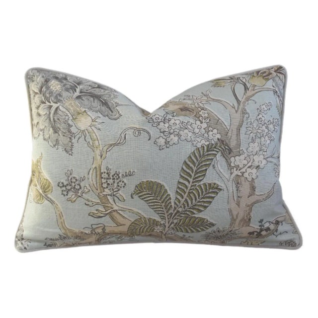 2020s Beautiful P. Kaufmann Florabunda Floral Botanical Feather/Down Pillow For Sale - Image 5 of 7