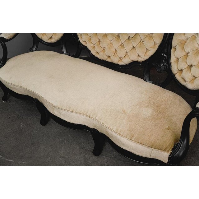 Louis Philippe Three-Seater Sofa, 1800s For Sale - Image 18 of 18