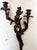 Metal Vintage Iron Vines Candle Holder Wall Sconces - A Pair For Sale - Image 7 of 14