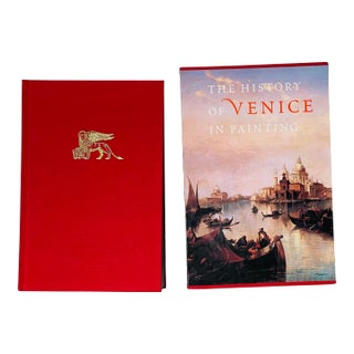 1970s The History of Venice in Paintings 1 St Edition Oversized Book For Sale