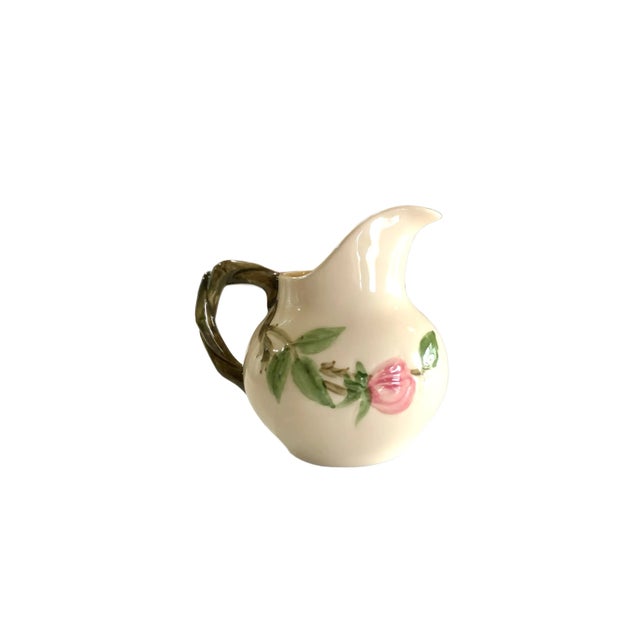1970s classic Franciscan China Desert Rose pattern creamer. 4 inches tall. Back stamped Franciscan earthenware, made in...