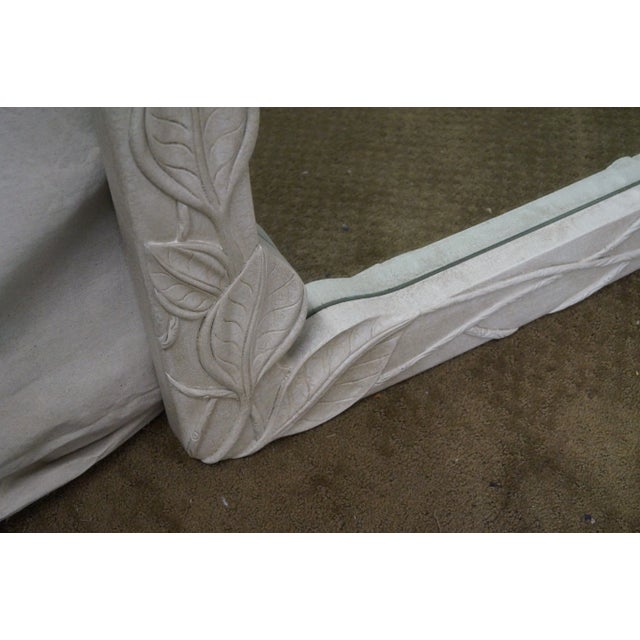 Art Nouveau Mid-Century Art Nouveau Style Painted Mirror For Sale - Image 3 of 10