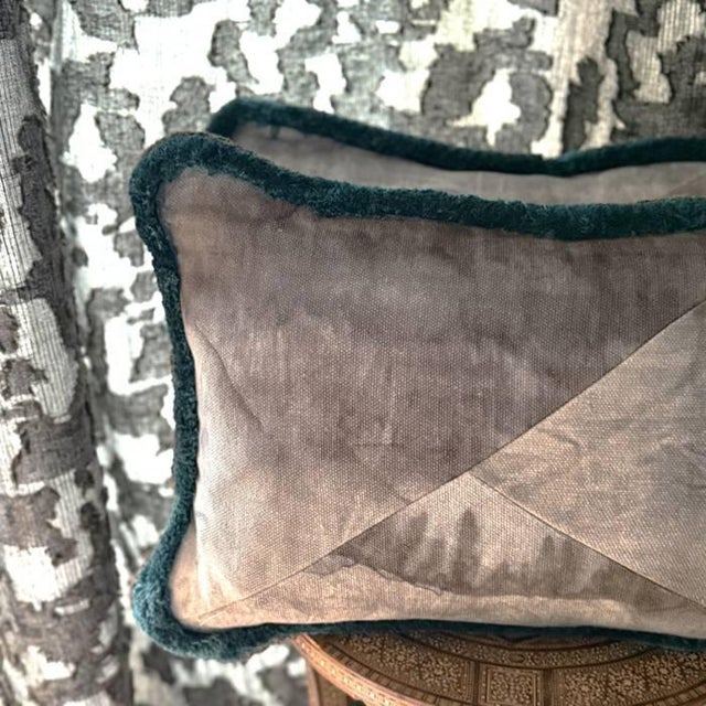 Yvain Cushion by Sohil Design For Sale - Image 4 of 7