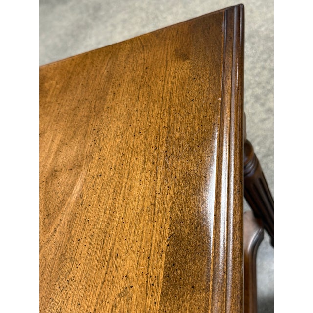 Ethan Allen Classic Manor Solid Maple End Tables / Nightstands For Sale - Image 11 of 12