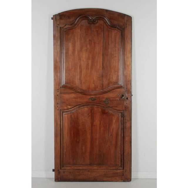 19th Century 19th Century French Louis XV Style Walnut Door For Sale - Image 5 of 6