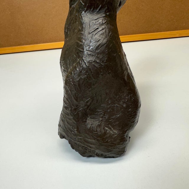 2000 - 2009 Patrick McKearnan Signed Cold Cast Bronze Female Torso Sculpture 7.5” Modern Figure For Sale - Image 5 of 16