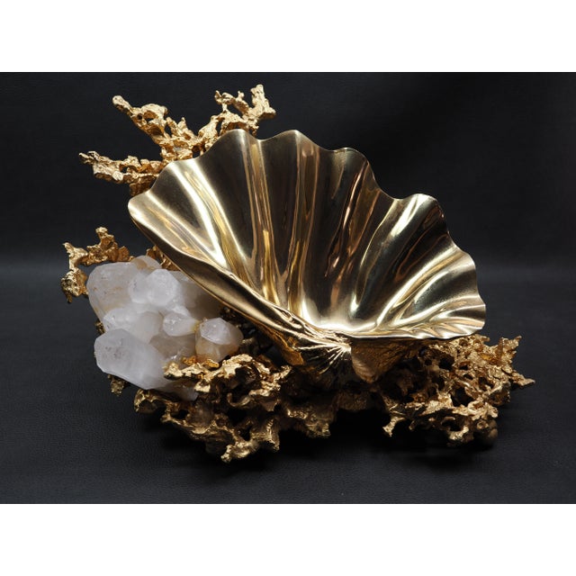 French surrealist designer Claude Victor Boeltz popularized a technique he called "exploded bronze", giving his pieces the...