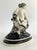 Cream Rare Antique Wiener Werkstatte Putto Riding Rooster Figurine, C1910, Art Nouveau Vienna For Sale - Image 8 of 9