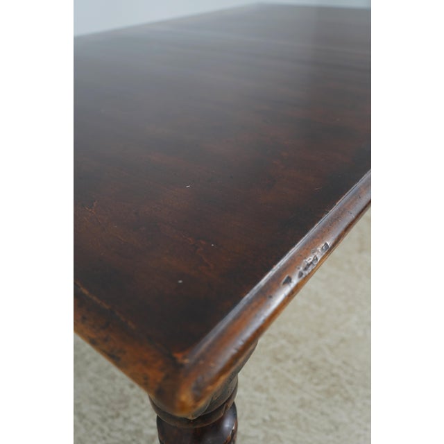 Ralph Lauren British Classics Style Cherry Dining Table For Sale - Image 13 of 18
