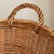 Vintage French Style Wicker Laundry Basket For Sale - Image 14 of 16