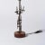 1950s Vintage Marcello Fantoni for Raymor Brutalist Welded Bronzed Metal Lamp For Sale - Image 5 of 5