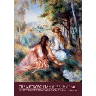 1981 Pierre-Auguste Renoir 'The Meadow' Impressionism Multicolor USA Offset Lithograph For Sale