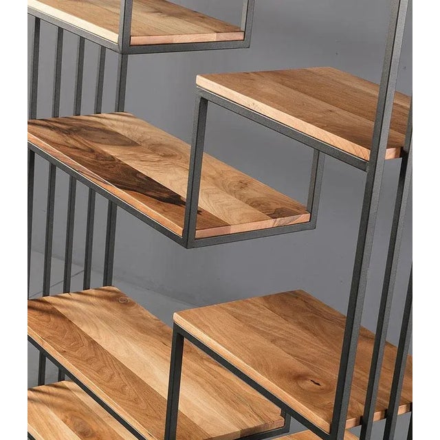 For sale is a new very nice shelf in beautiful industrial design. The wood is from the solid walnut. Production note: For...